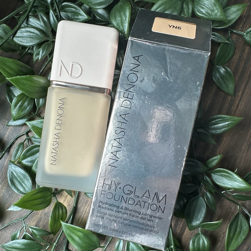 Natasha Denona Hy·Glam Foundation - Shade YN6 - Full Size 1 oz BNIB
